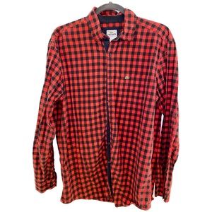 Lacoste Plaid Button Down shirt